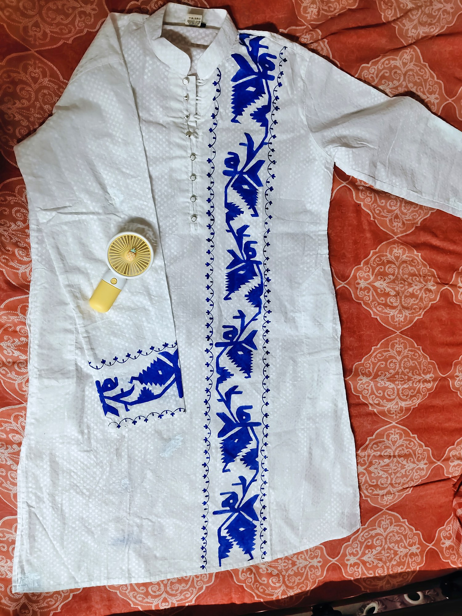 Jamdani Designed Punjabi